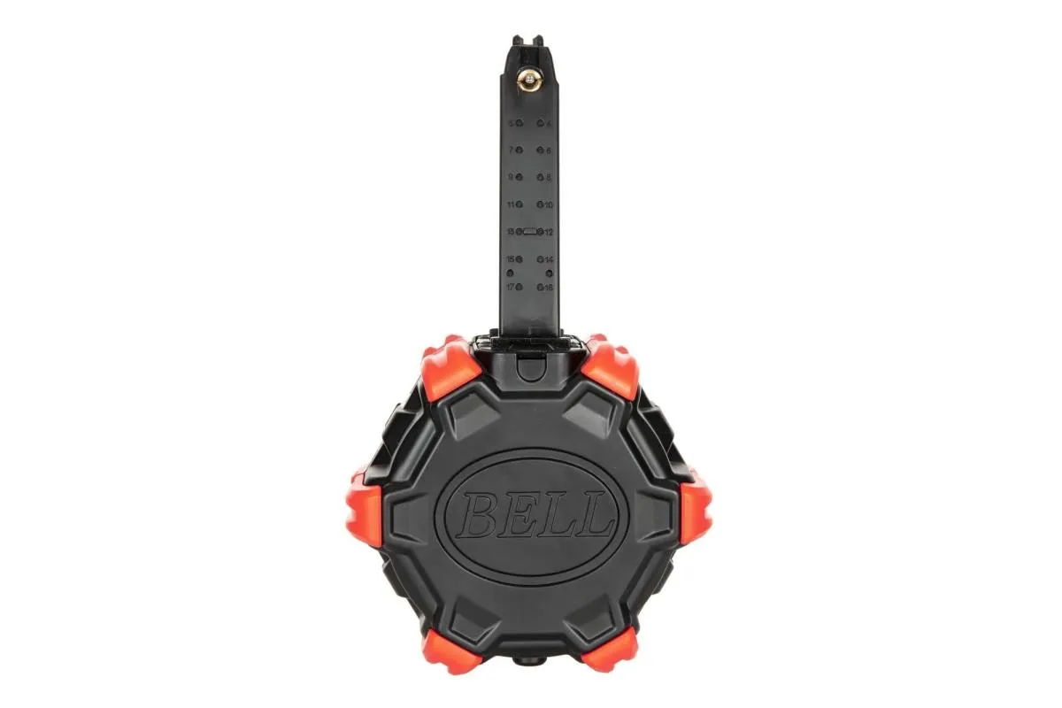 Double Bell 350 Schuss Drum Mag für G17 Modell mit GBB